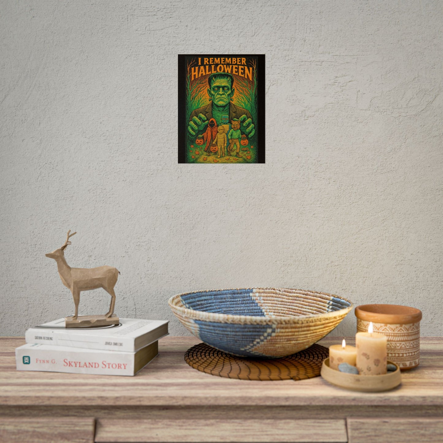 I Remember Halloween- Nostalgic Art Poster