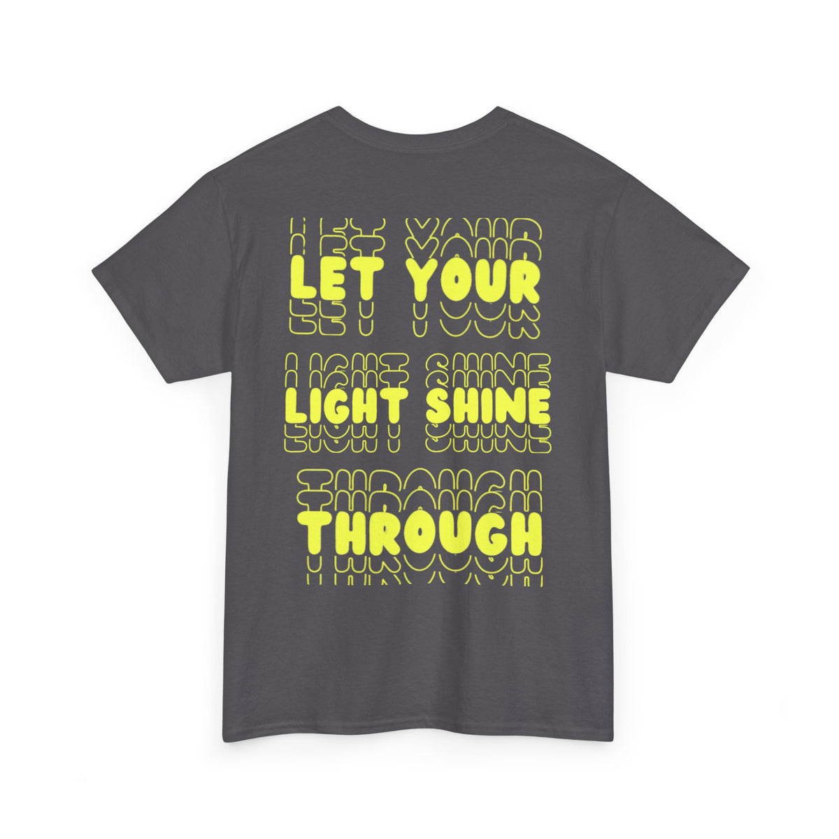 Let Your Light Shine Through – Cosmic Empowerment Tee for Soul Expression & Spiritual Radiance