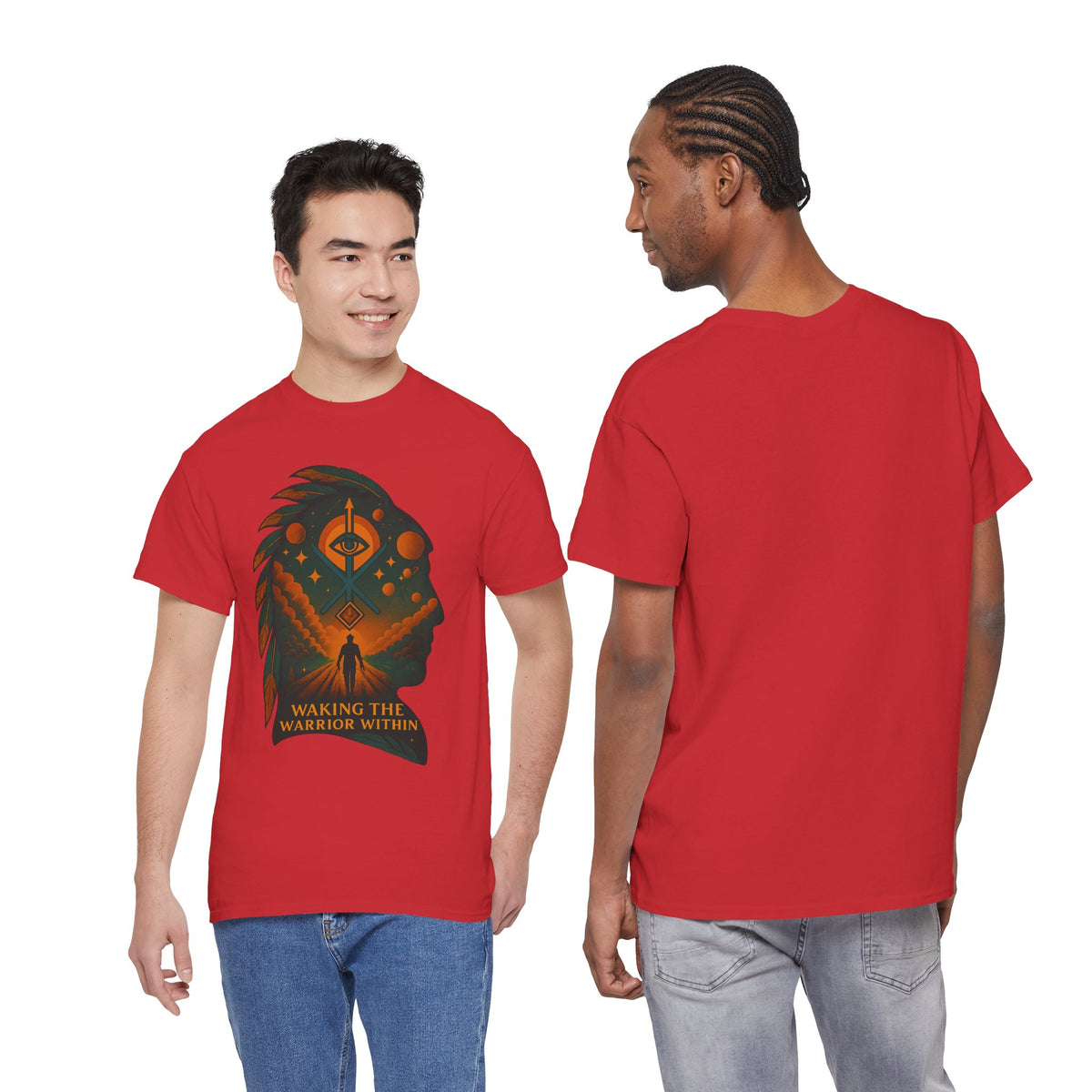 Waking the Warrior Within- Custom Sigil Design Empowerment Tee