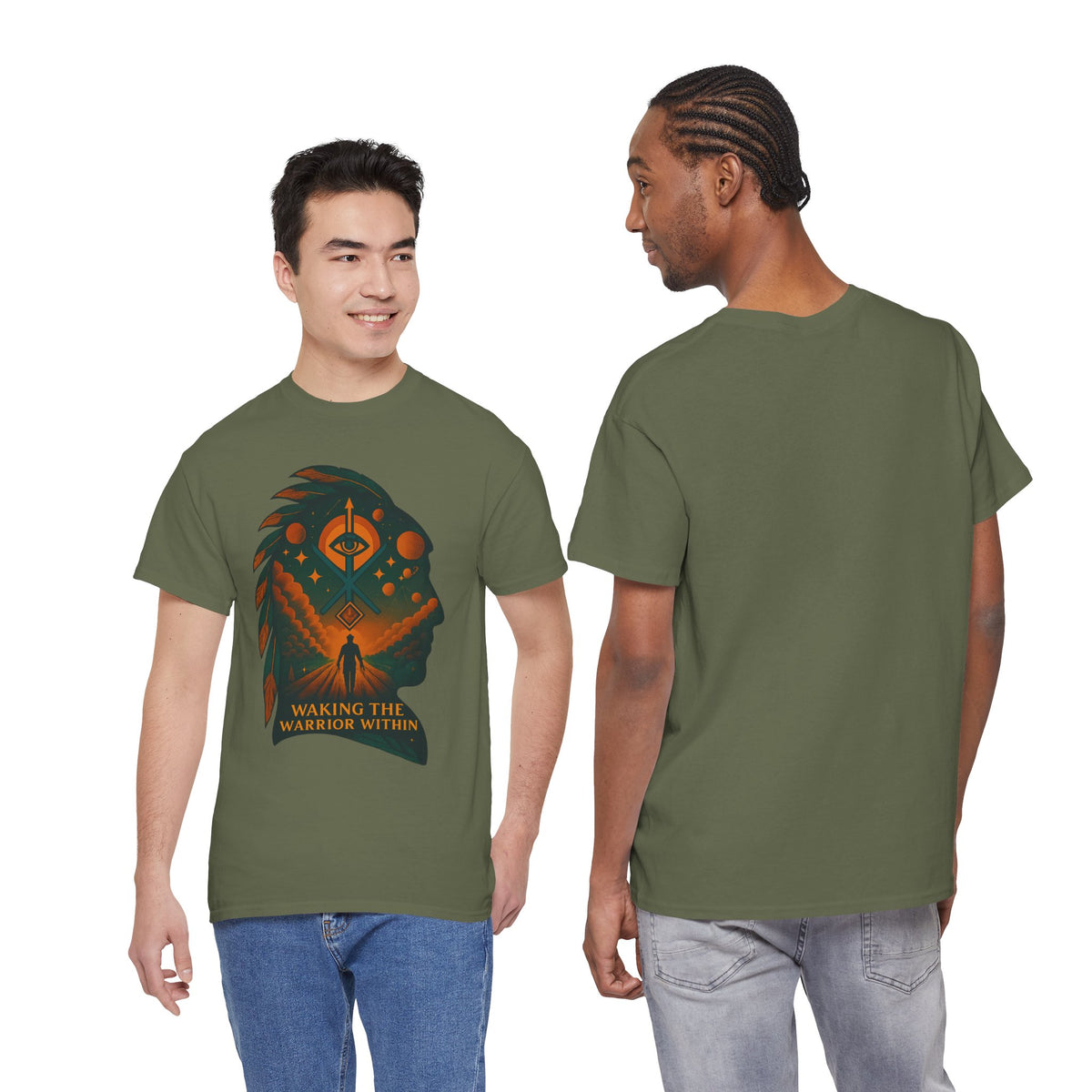 Waking the Warrior Within- Custom Sigil Design Empowerment Tee