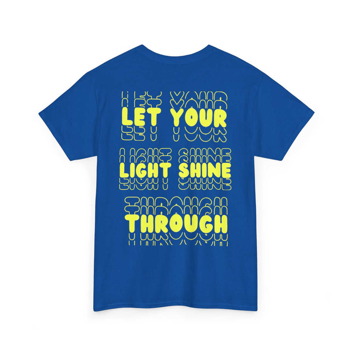 Let Your Light Shine Through – Cosmic Empowerment Tee for Soul Expression & Spiritual Radiance