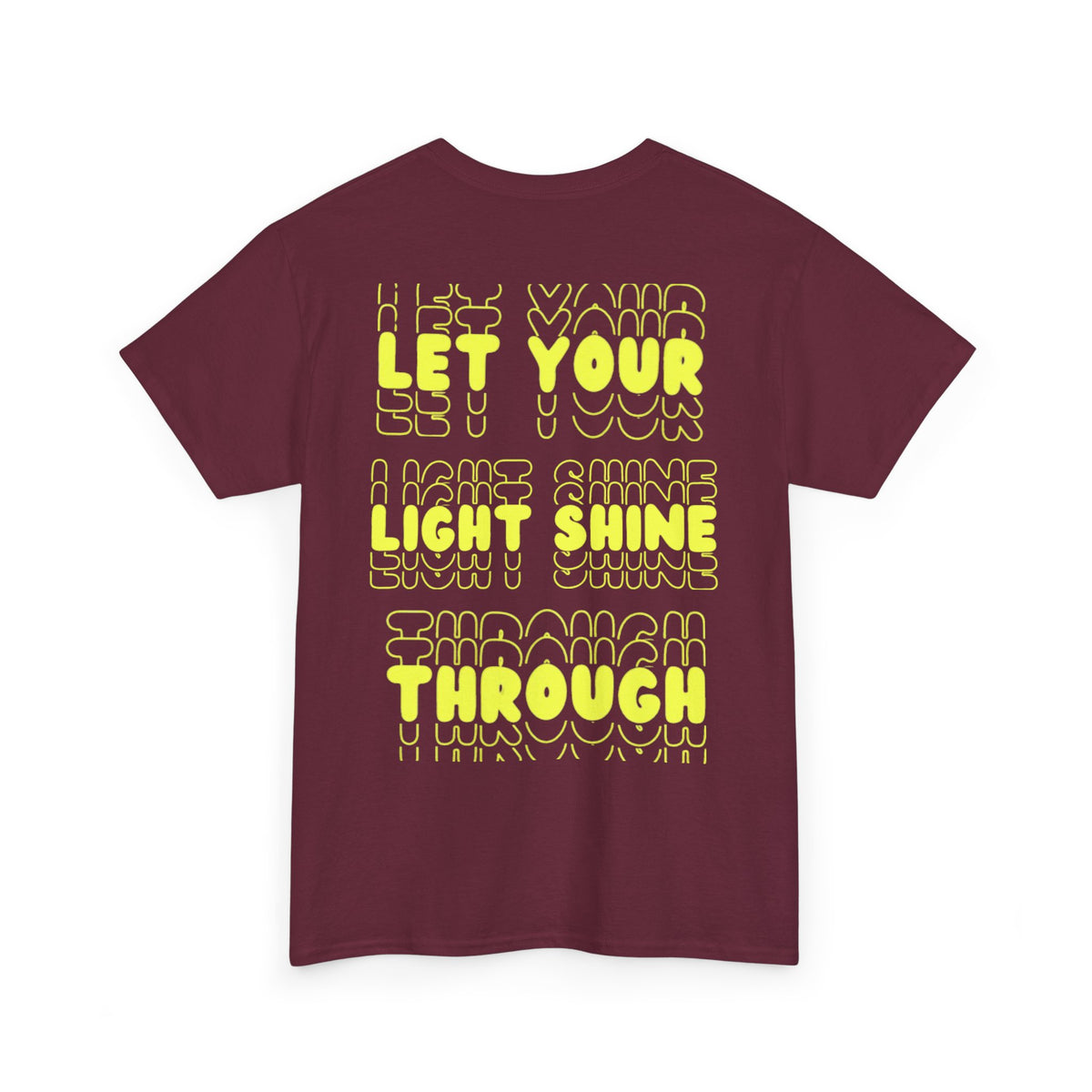 Let Your Light Shine Through – Cosmic Empowerment Tee for Soul Expression & Spiritual Radiance