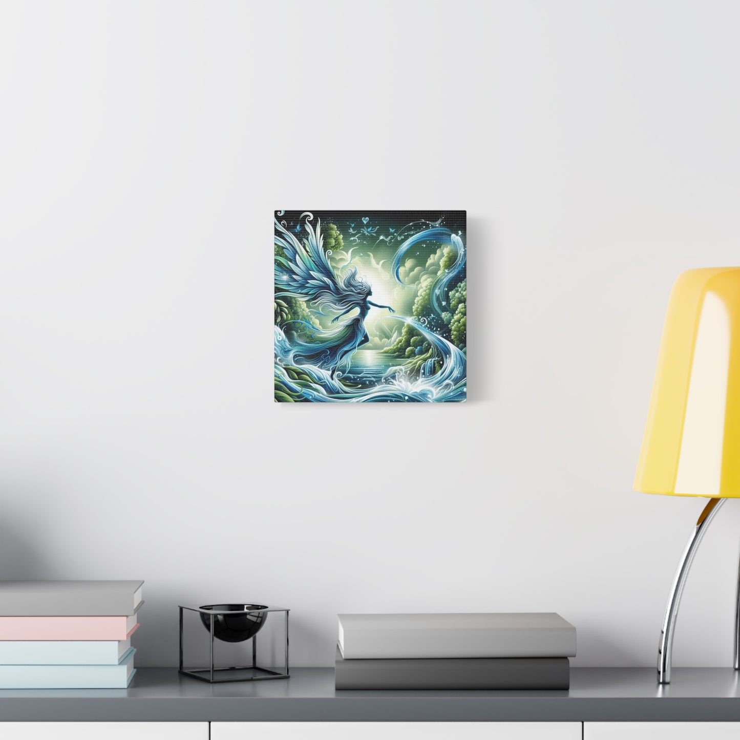 Flow Like Water Custom Canvas Print