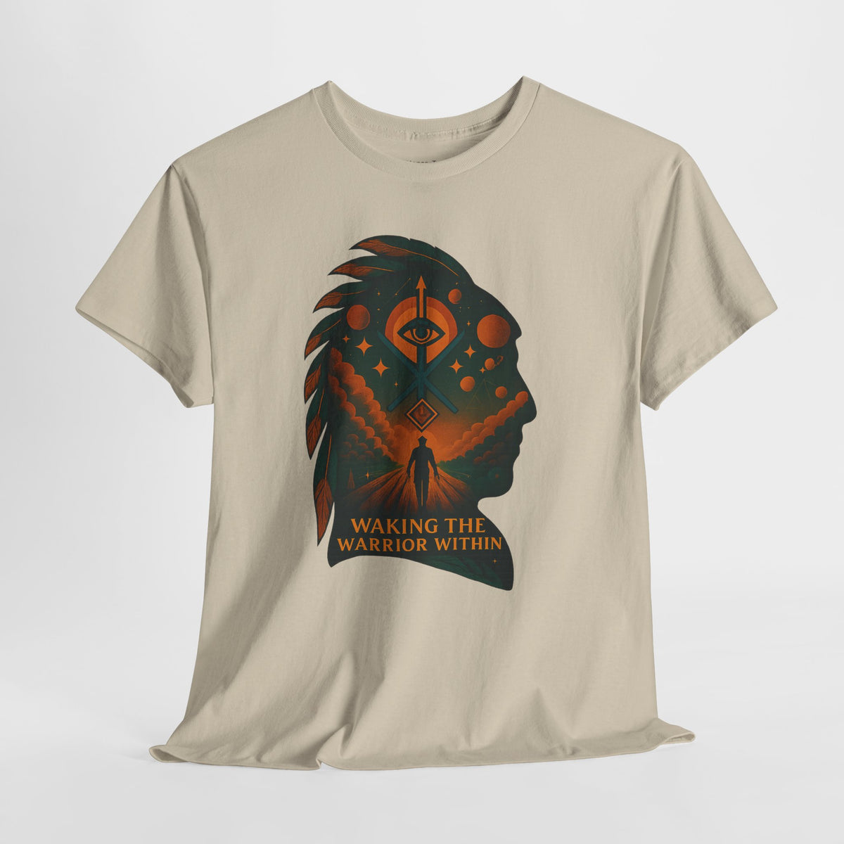 Waking the Warrior Within- Custom Sigil Design Empowerment Tee
