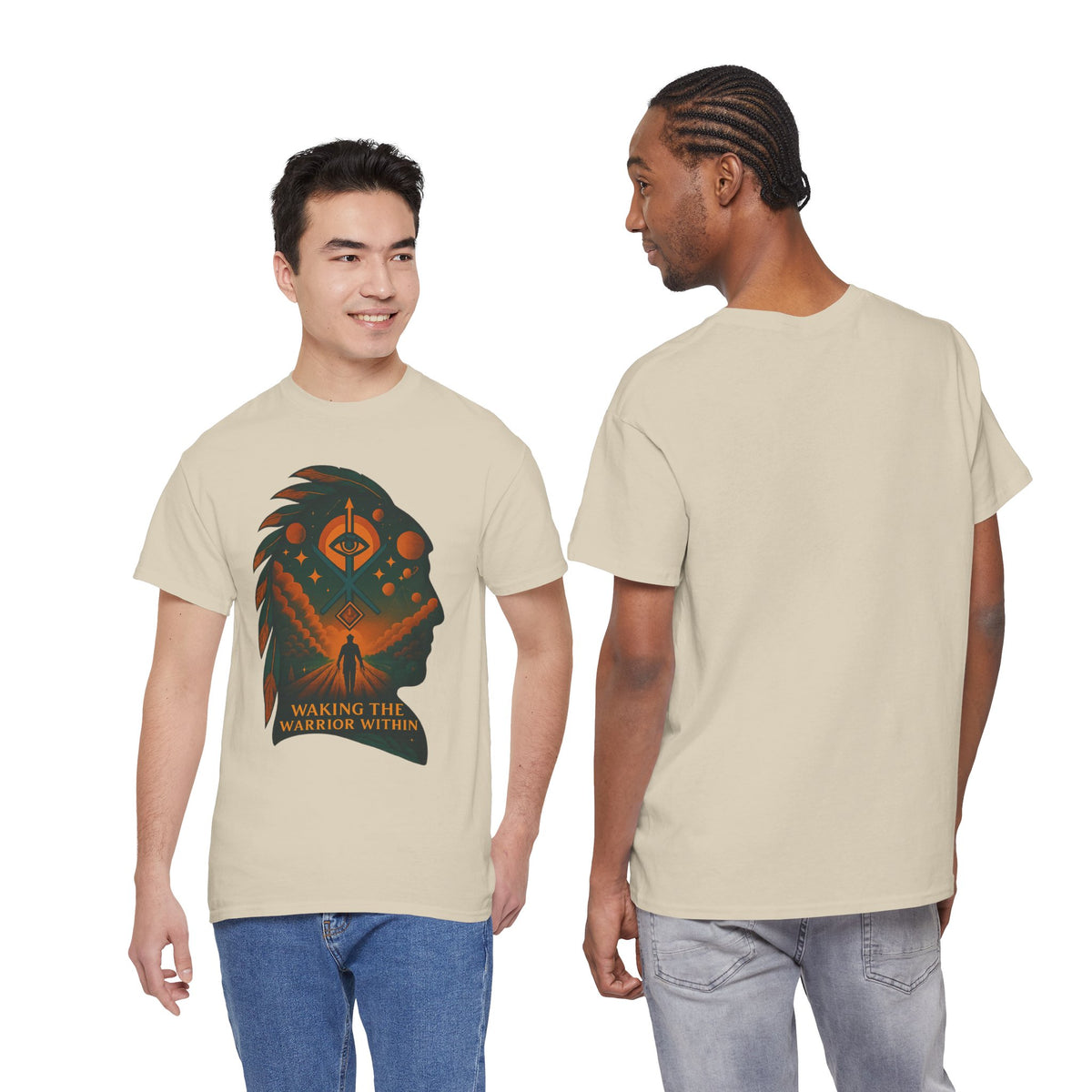 Waking the Warrior Within- Custom Sigil Design Empowerment Tee