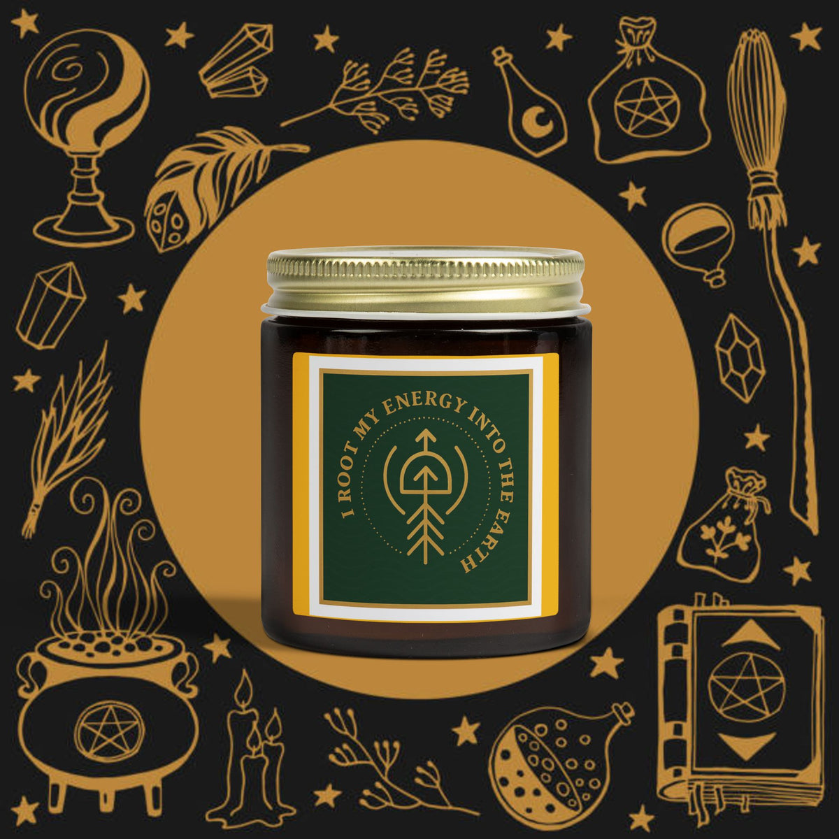 Earthen Anchor – Fraser Fir Grounding Candle