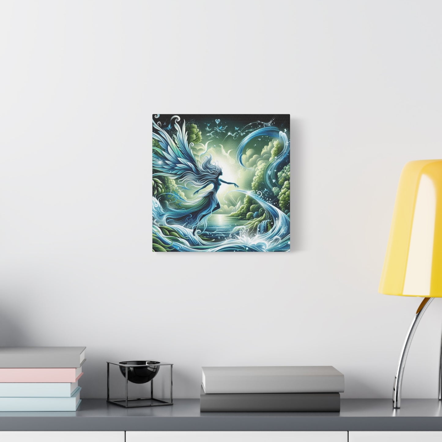 Flow Like Water Custom Canvas Print