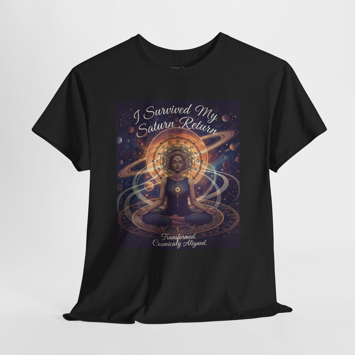 I Survived My Saturn Return T‑Shirt — 'Adulting: Level 2 Unlocked' Astrology Tee