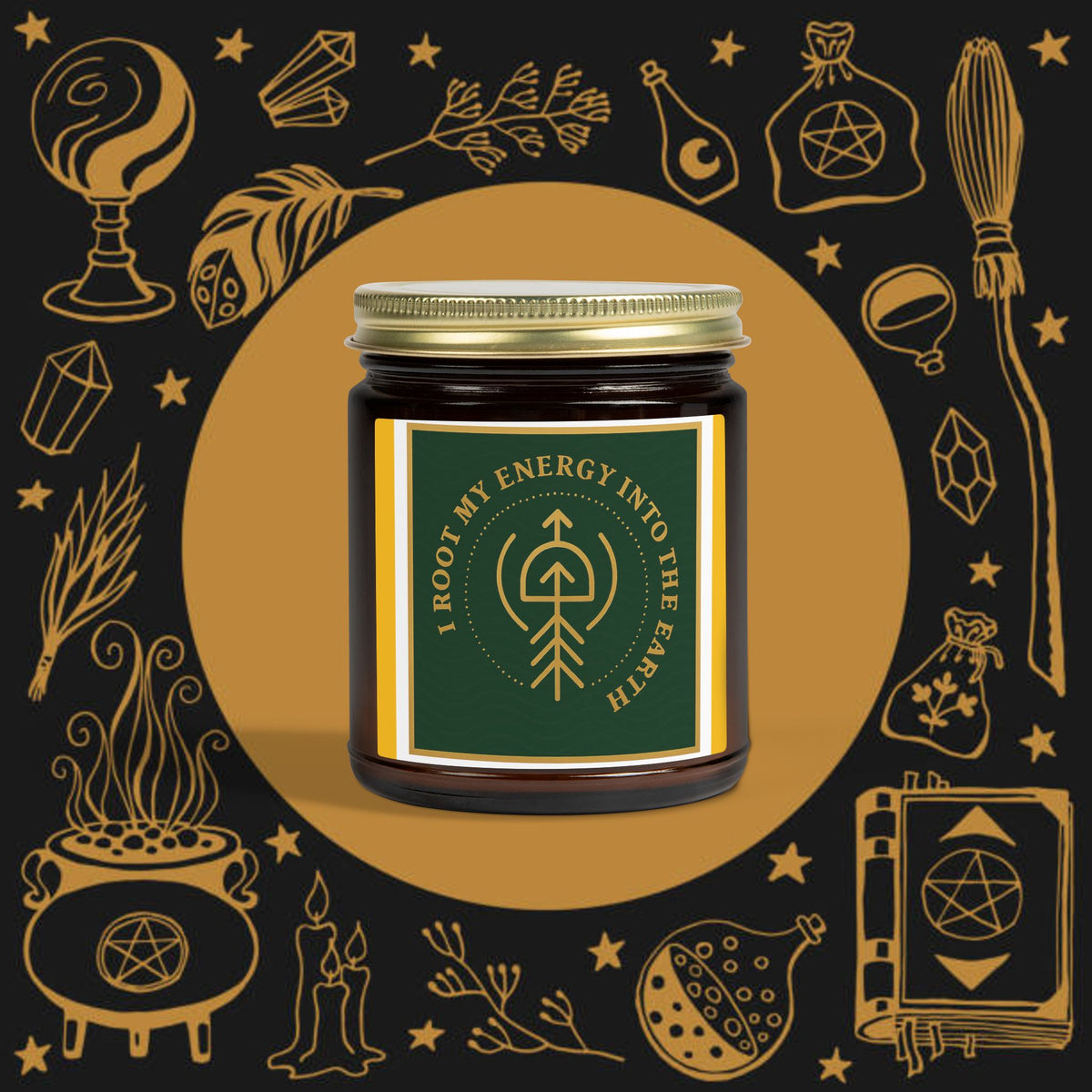 Earthen Anchor – Fraser Fir Grounding Candle