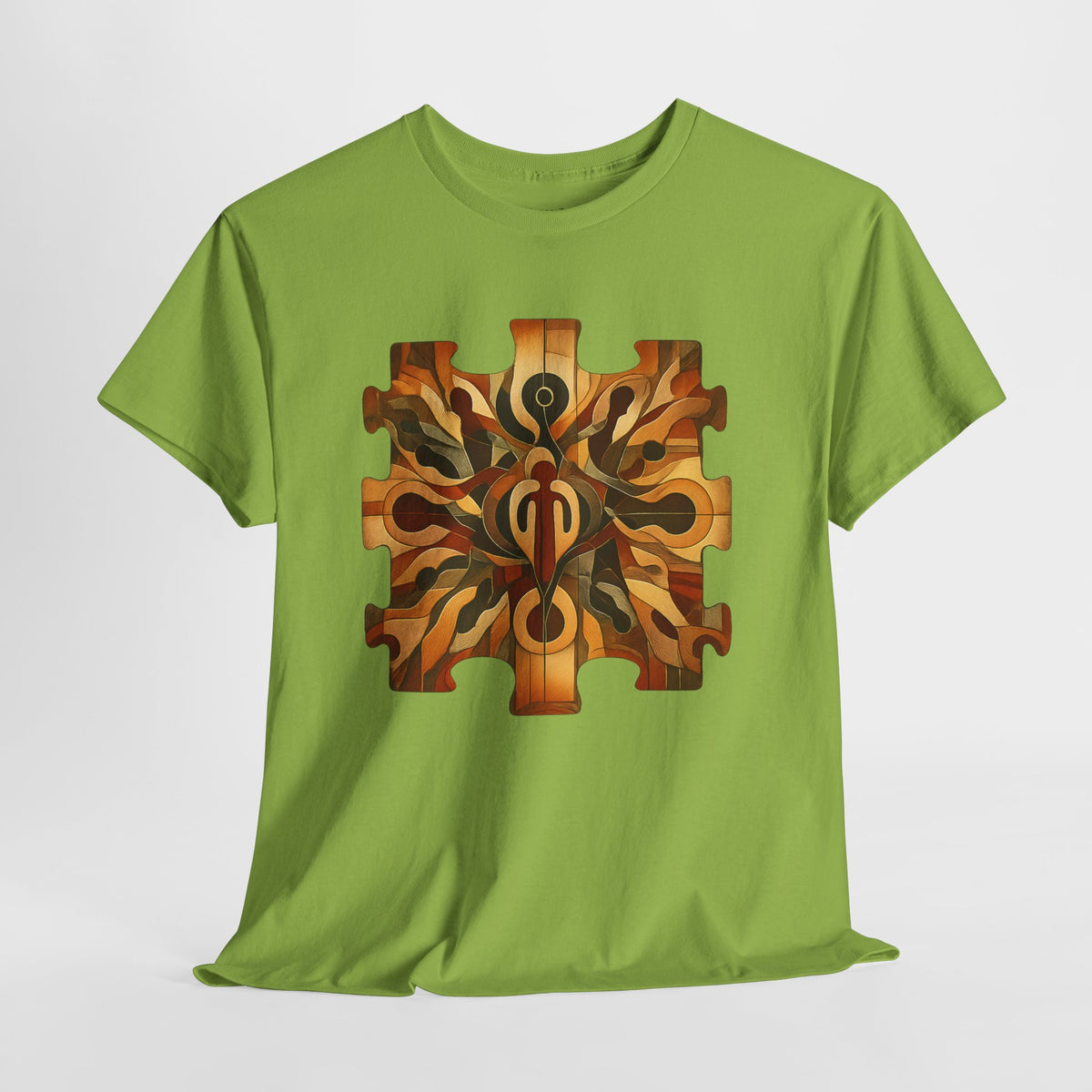 We Are All One Puzzle Tee with Custom Unity Sigil Mandala