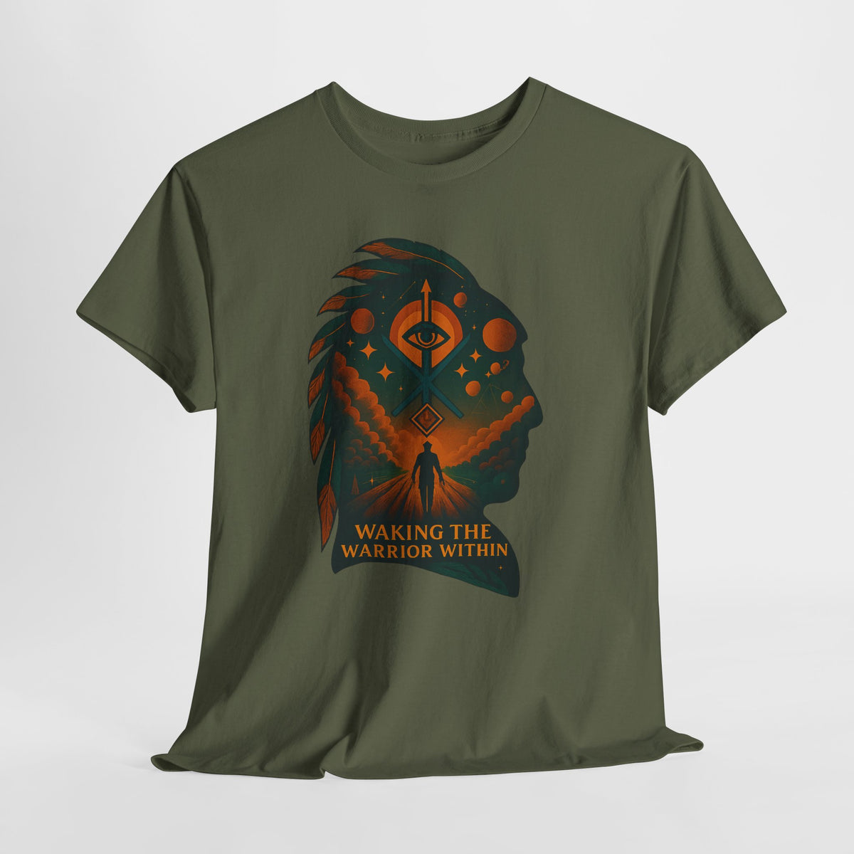 Waking the Warrior Within- Custom Sigil Design Empowerment Tee
