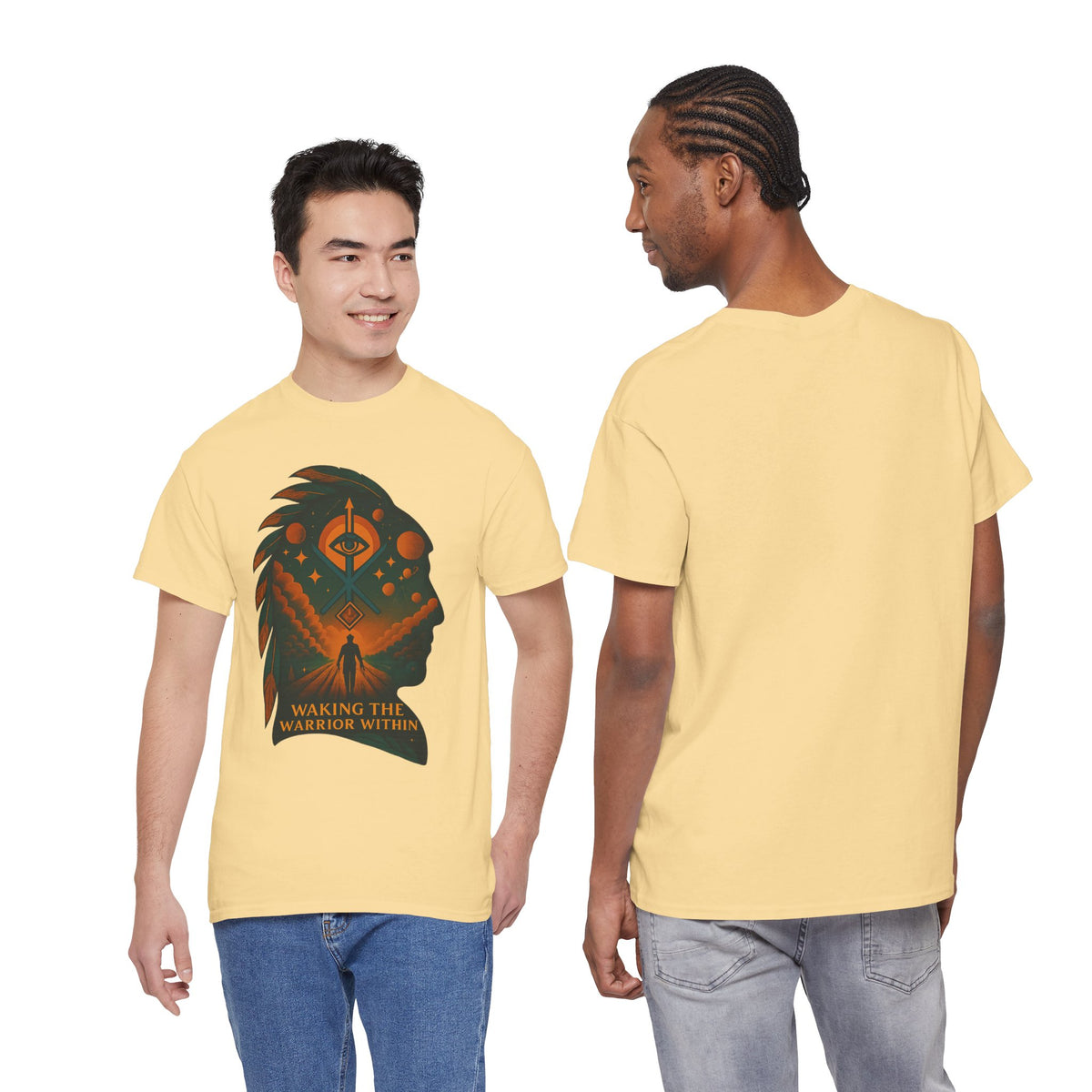 Waking the Warrior Within- Custom Sigil Design Empowerment Tee