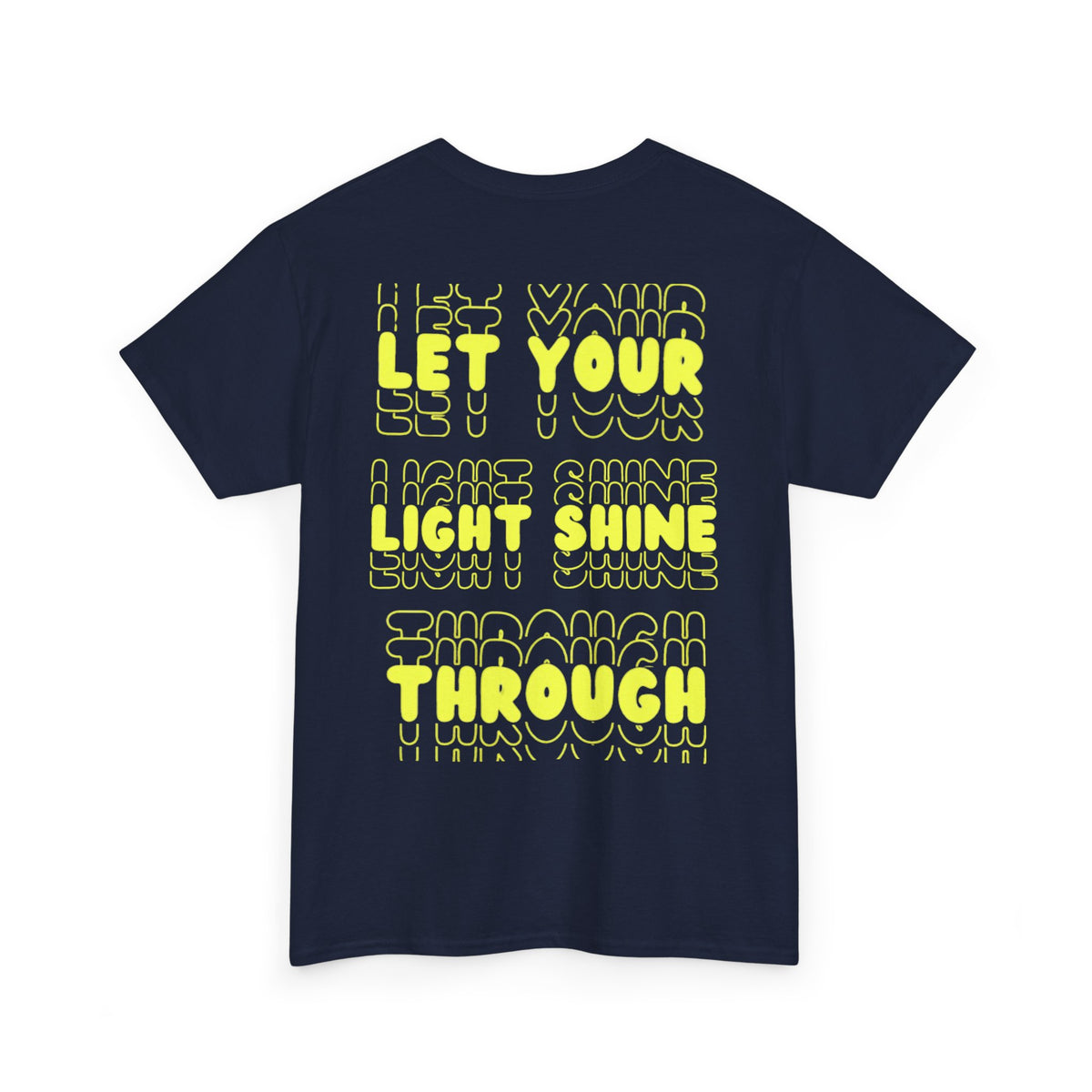Let Your Light Shine Through – Cosmic Empowerment Tee for Soul Expression & Spiritual Radiance