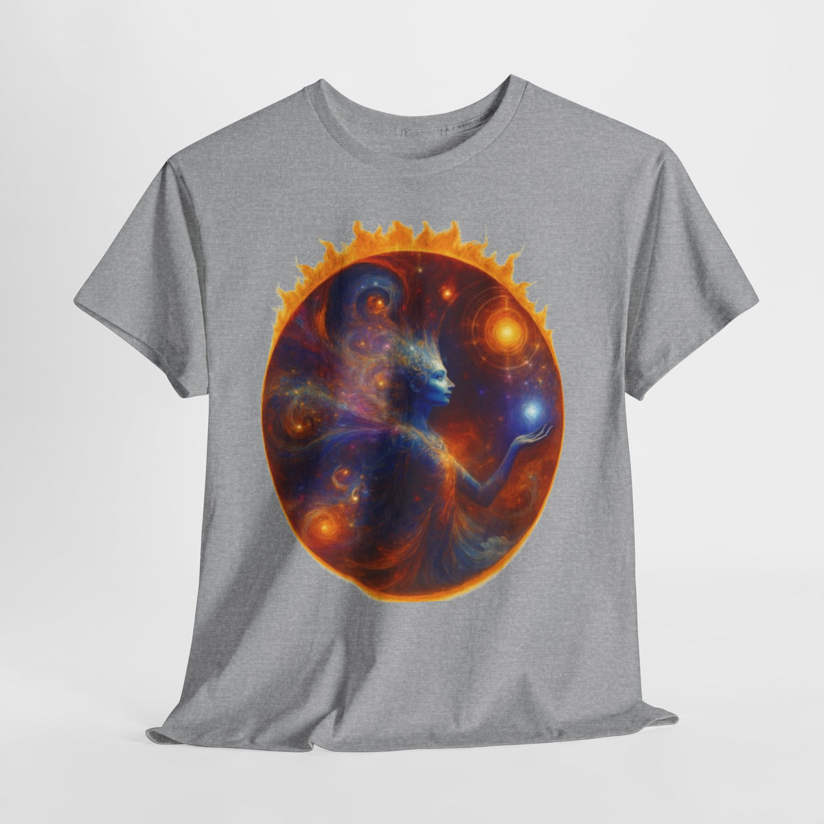 Let Your Light Shine Through – Cosmic Empowerment Tee for Soul Expression & Spiritual Radiance
