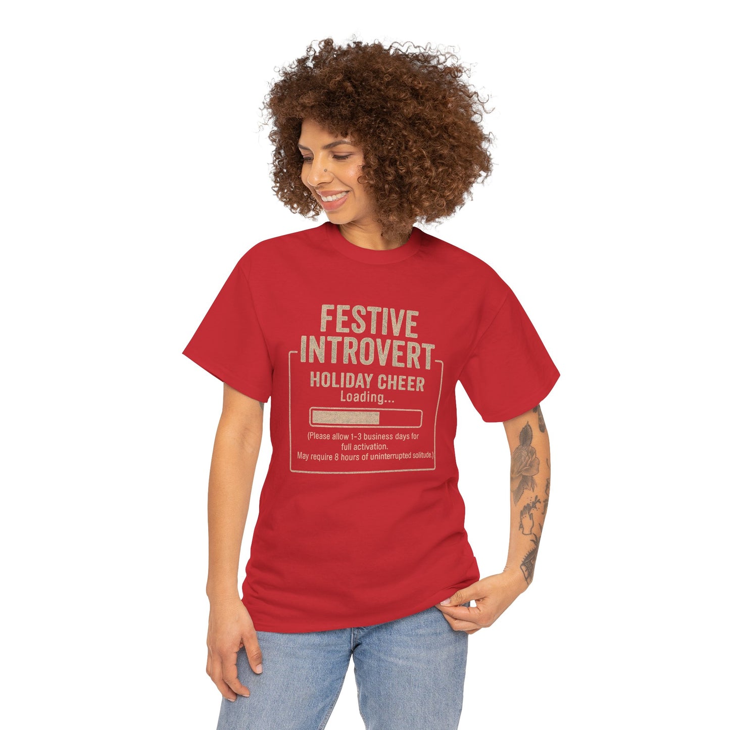 Festive Introvert — Adult Tee