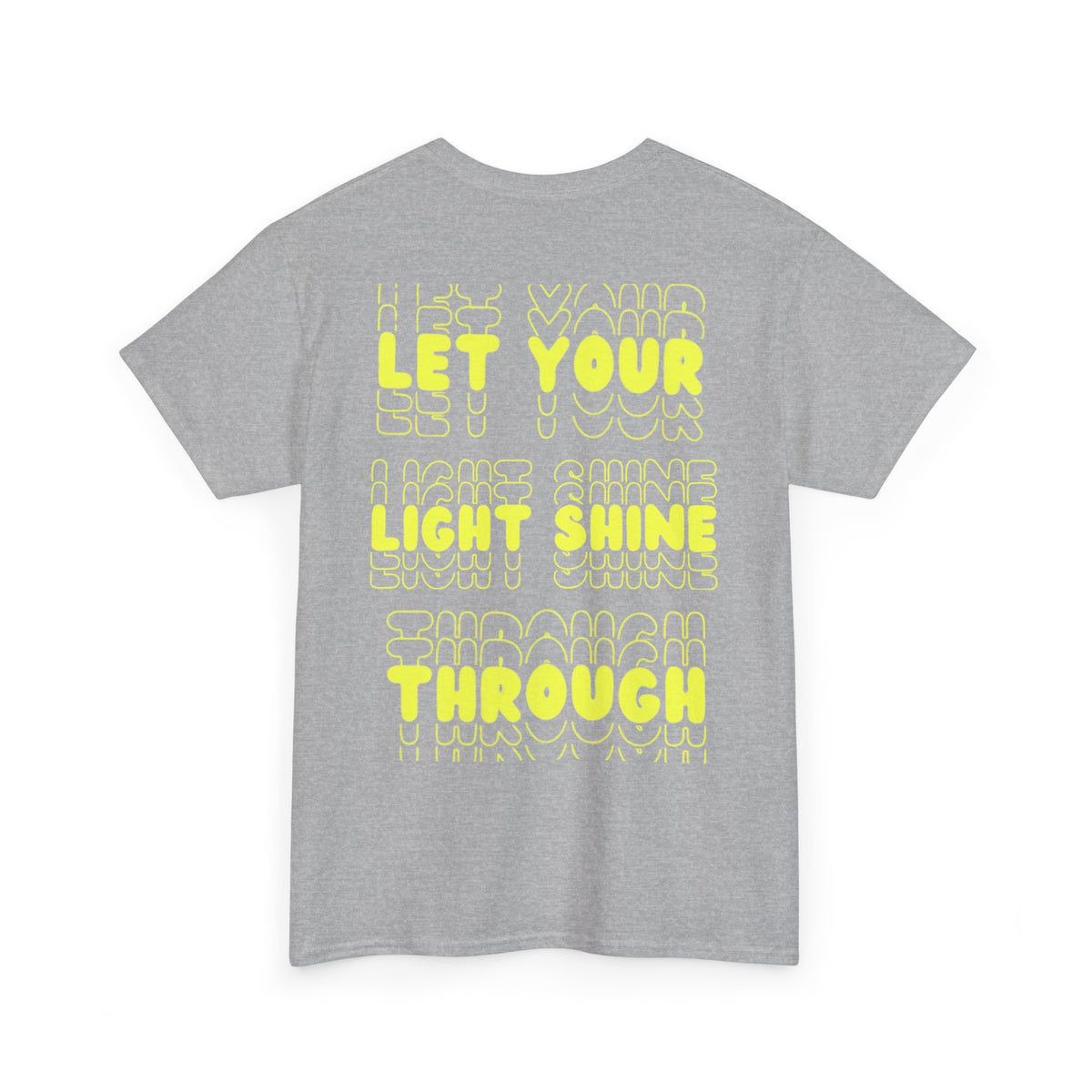 Let Your Light Shine Through – Cosmic Empowerment Tee for Soul Expression & Spiritual Radiance