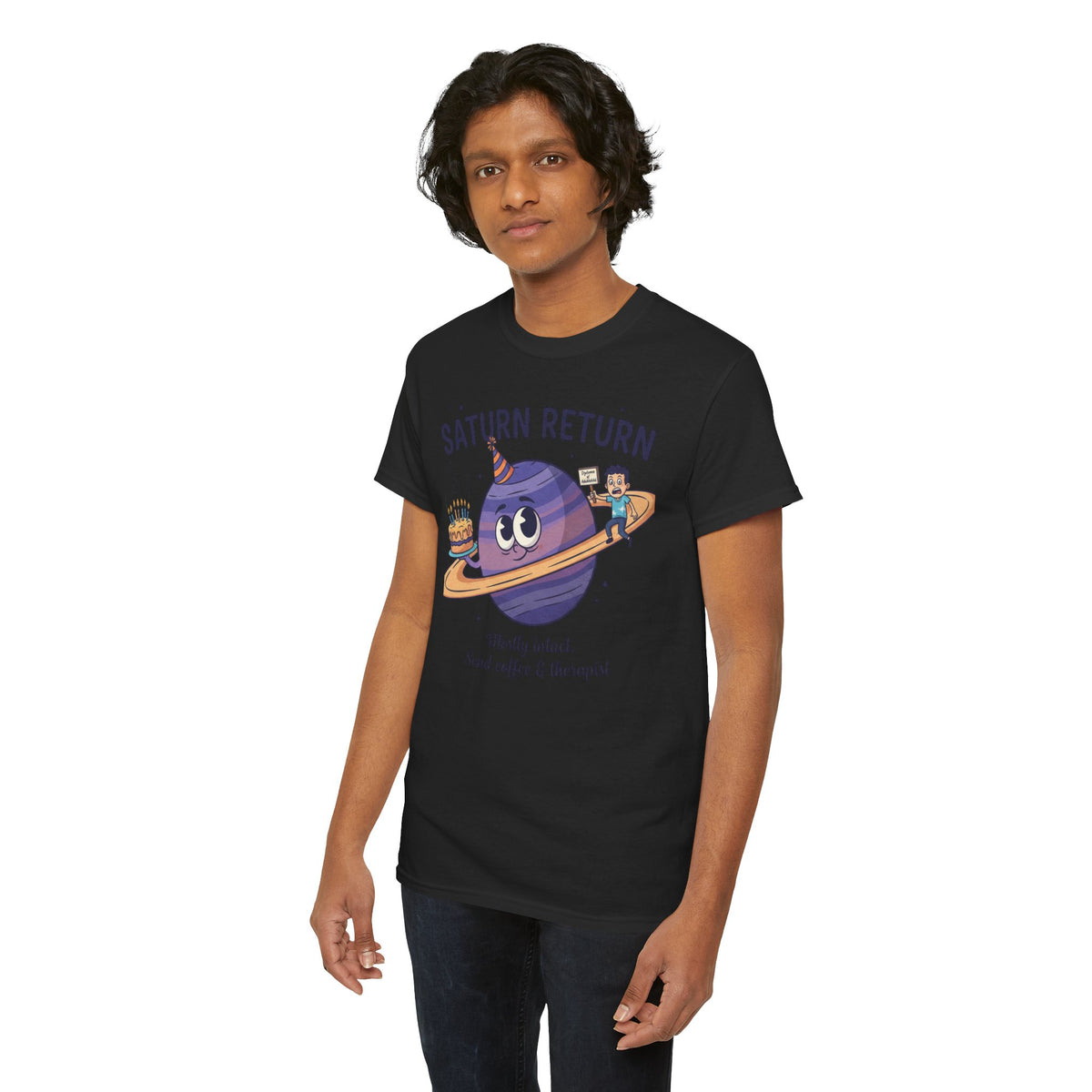 My First Saturn Return Funny Birthday T‑Shirt — “Master of My Own Orbit” Birthday Tee