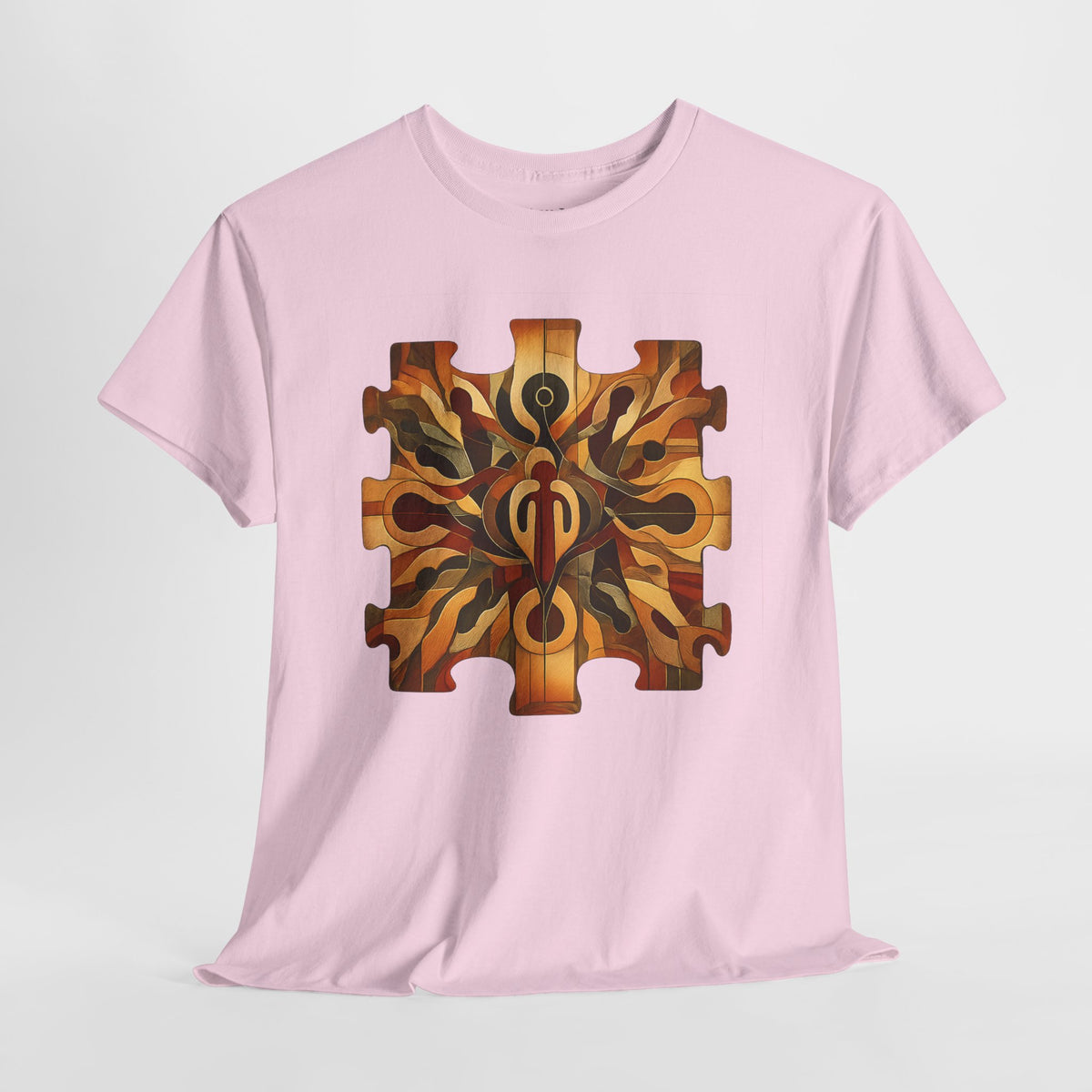 We Are All One Puzzle Tee with Custom Unity Sigil Mandala
